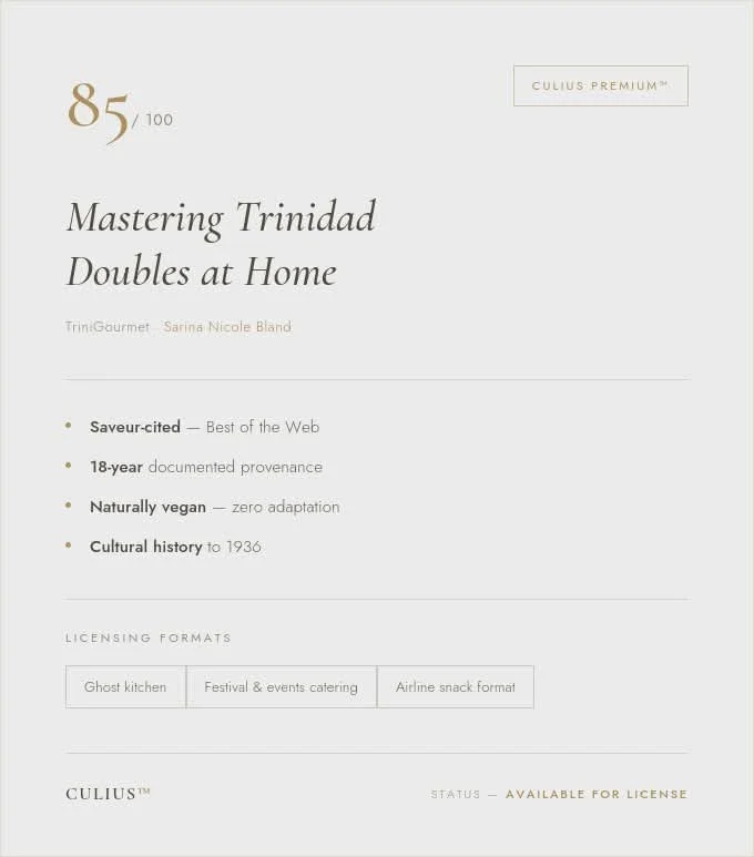 Trinidad Doubles