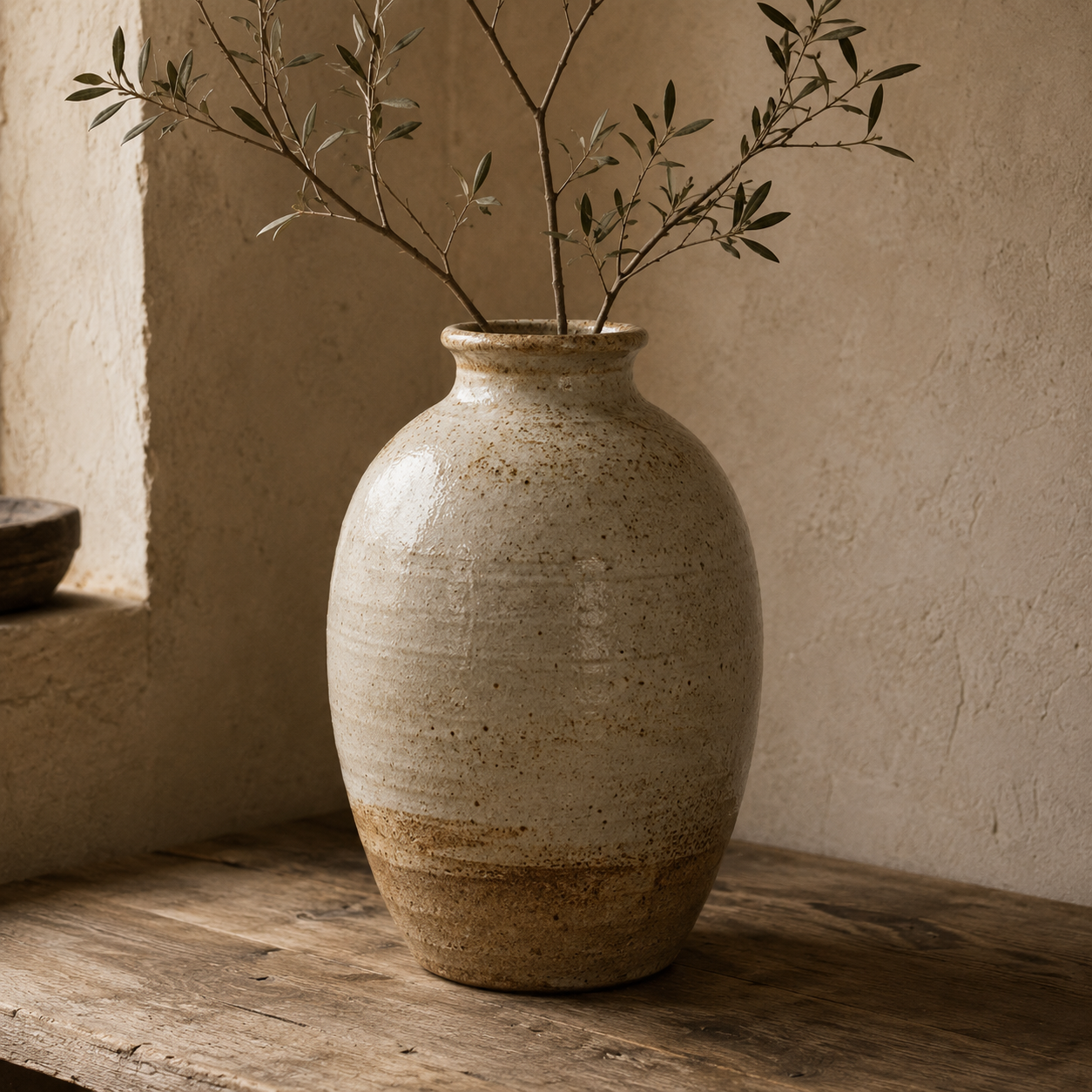 Hand-thrown Stoneware Vase