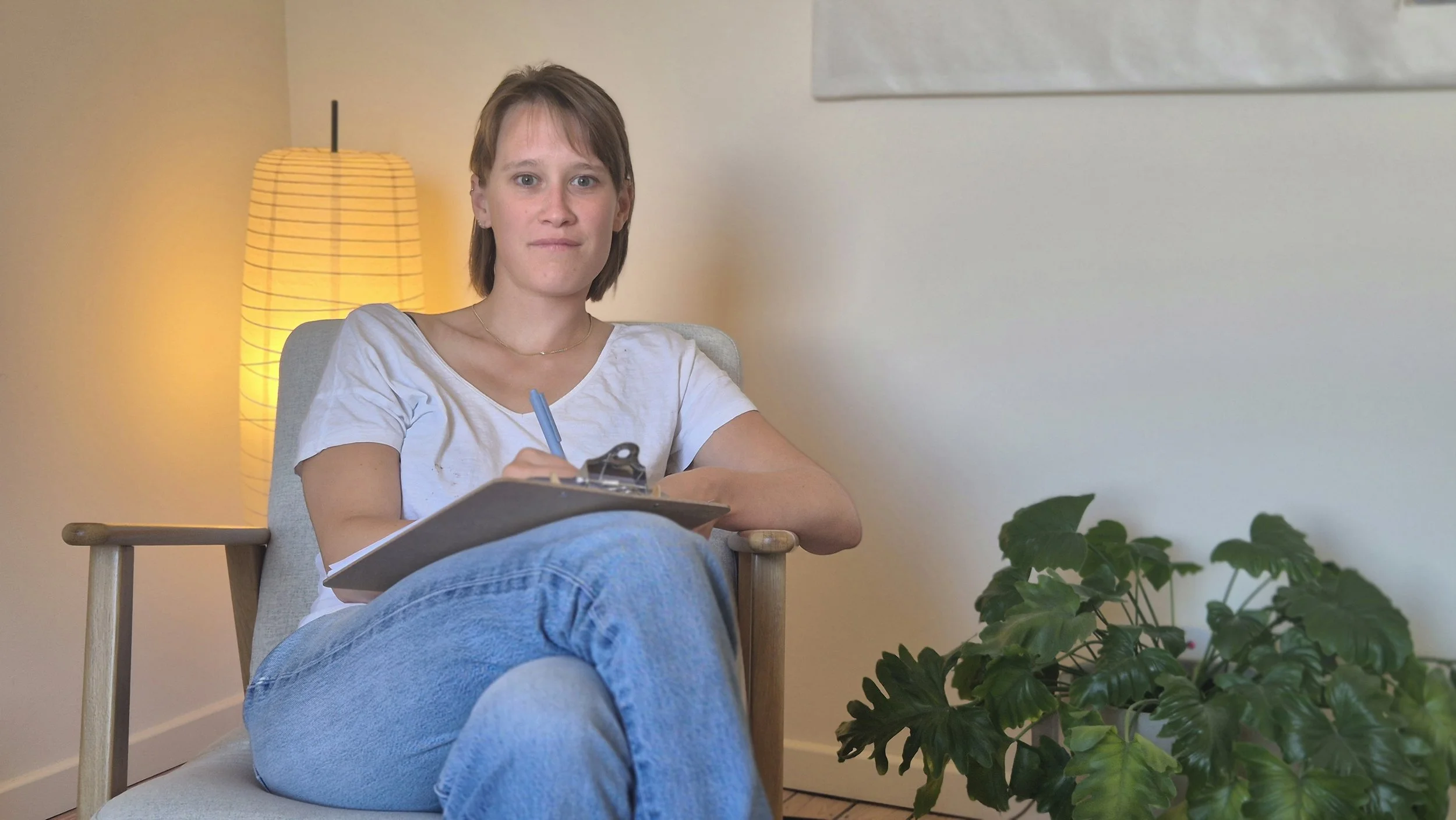 Rustige praktijkruimte van diëtist Lena Sauwens in Gent en Sint-Niklaas.