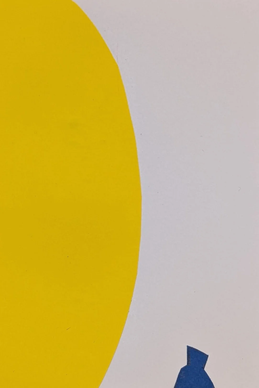 Abstracte illustratie die de impact en zwaarte van een eetstoornis symboliseert