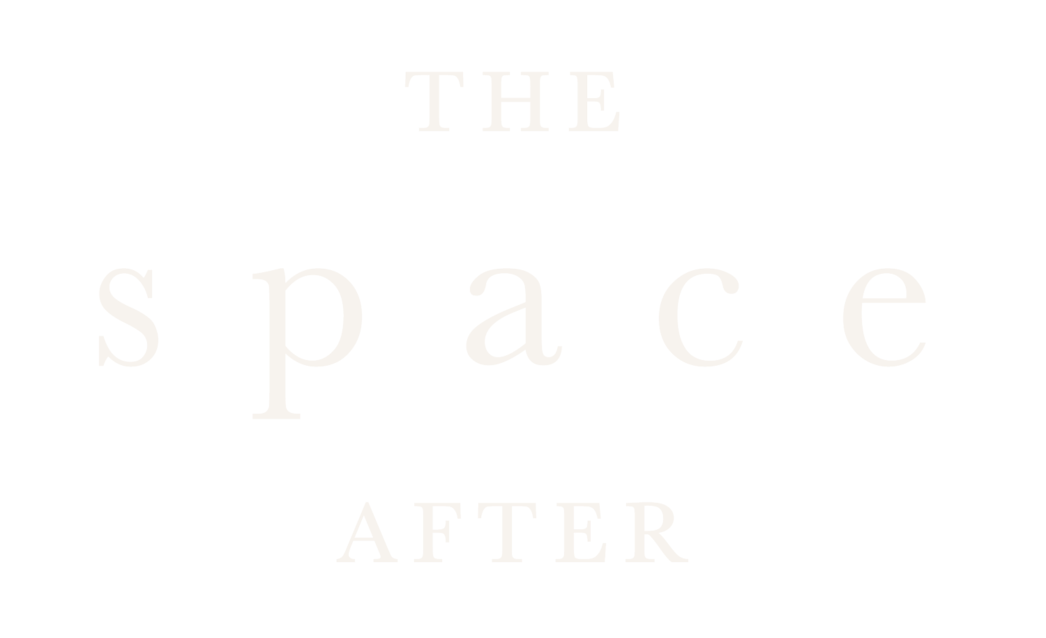 The Space After