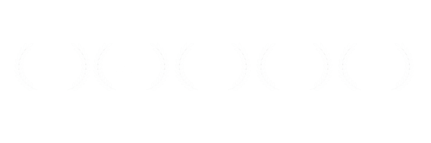 Five award laurels with text indicating recognition for a theatrical production, including awards for best new opera, innovation prize for a musical, best theatre, and best classical, with titles, organizations, and years.