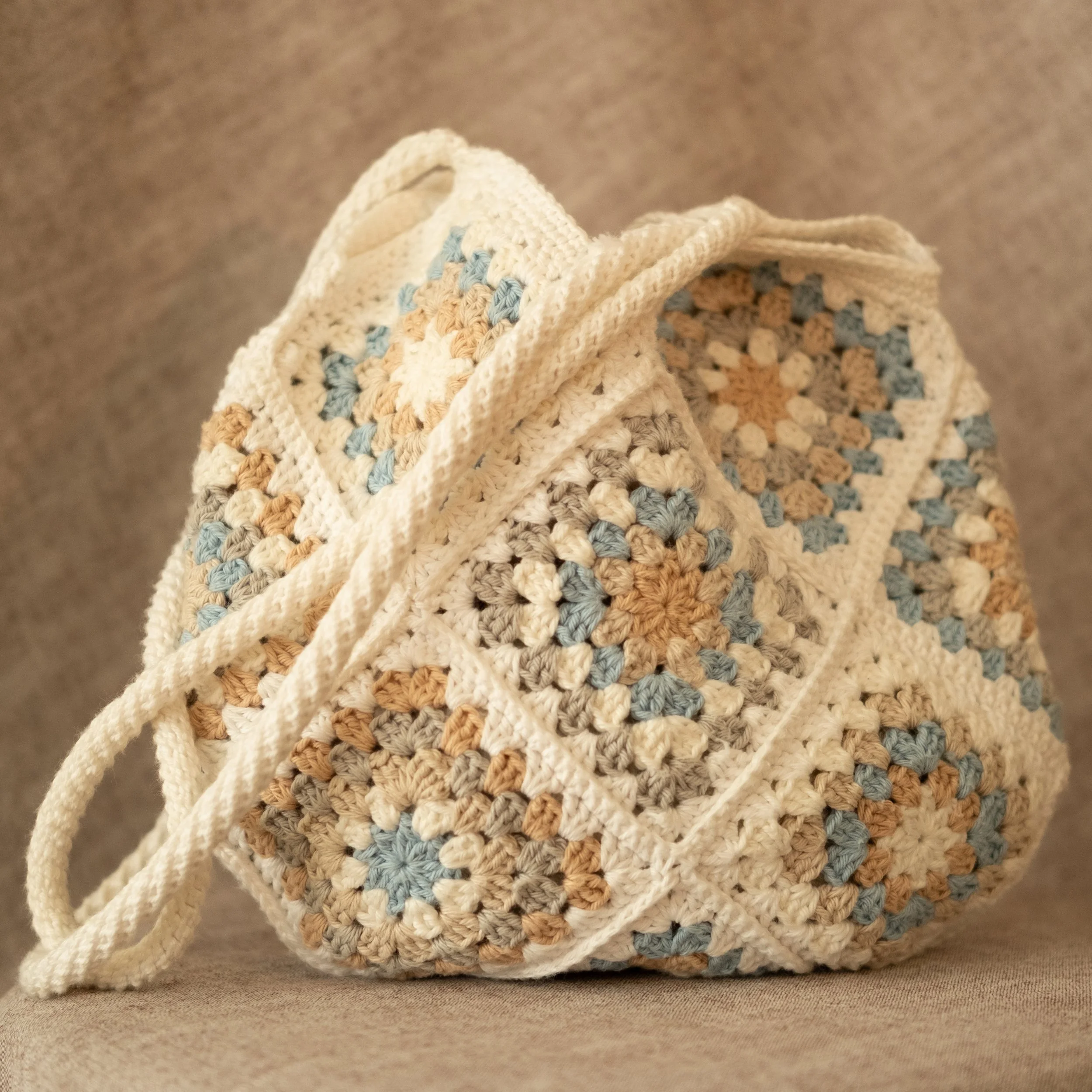 sac à main crochet azalea blanc détail produit