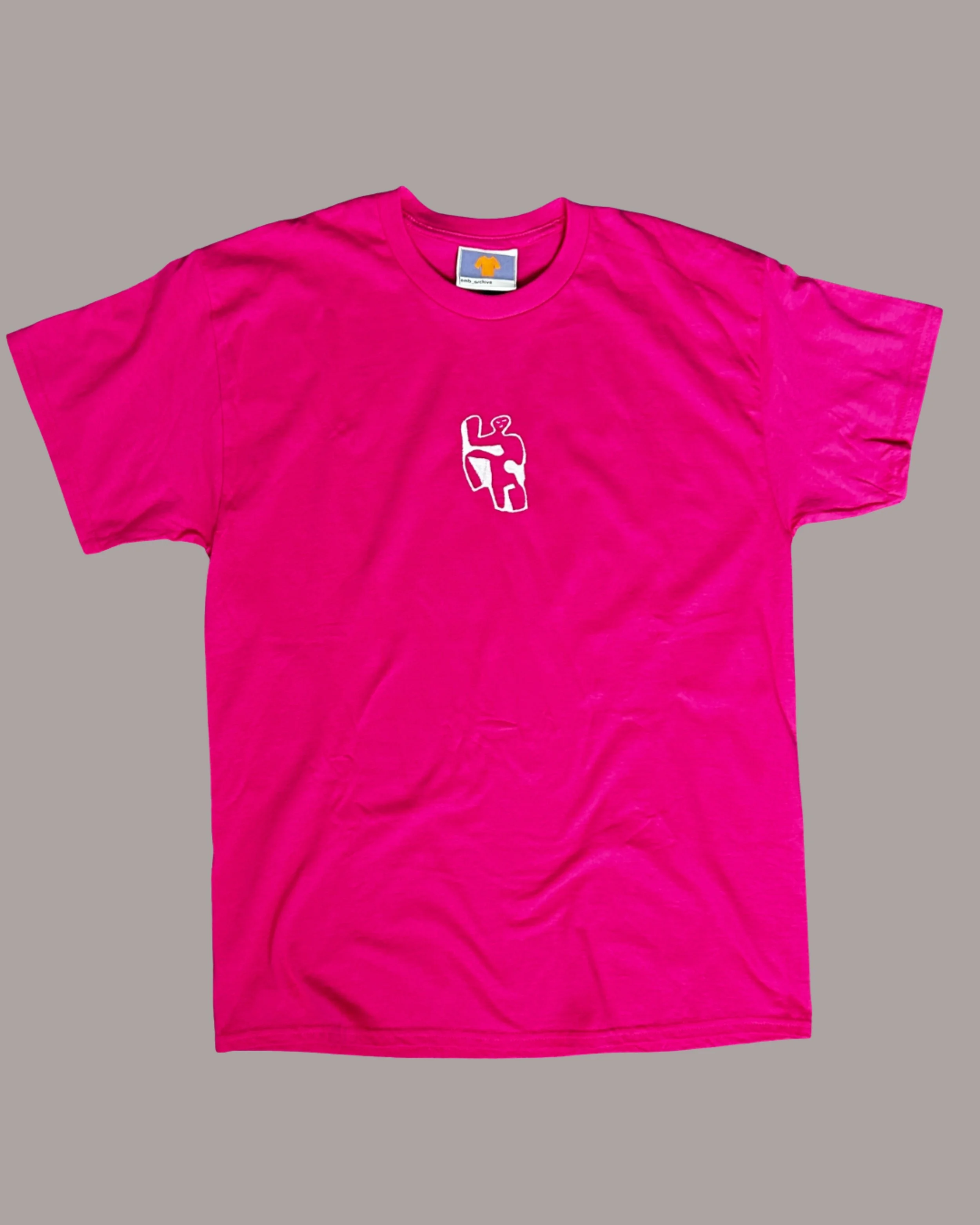 Hot Pink Henry Moore Man - L