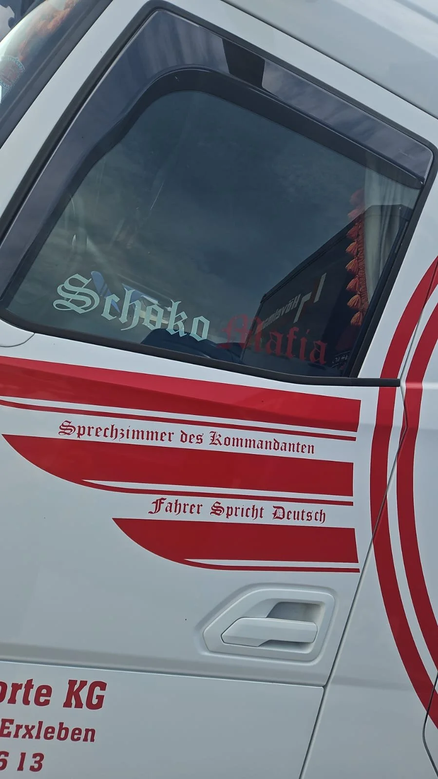 Aufkleber nach Wunsch...