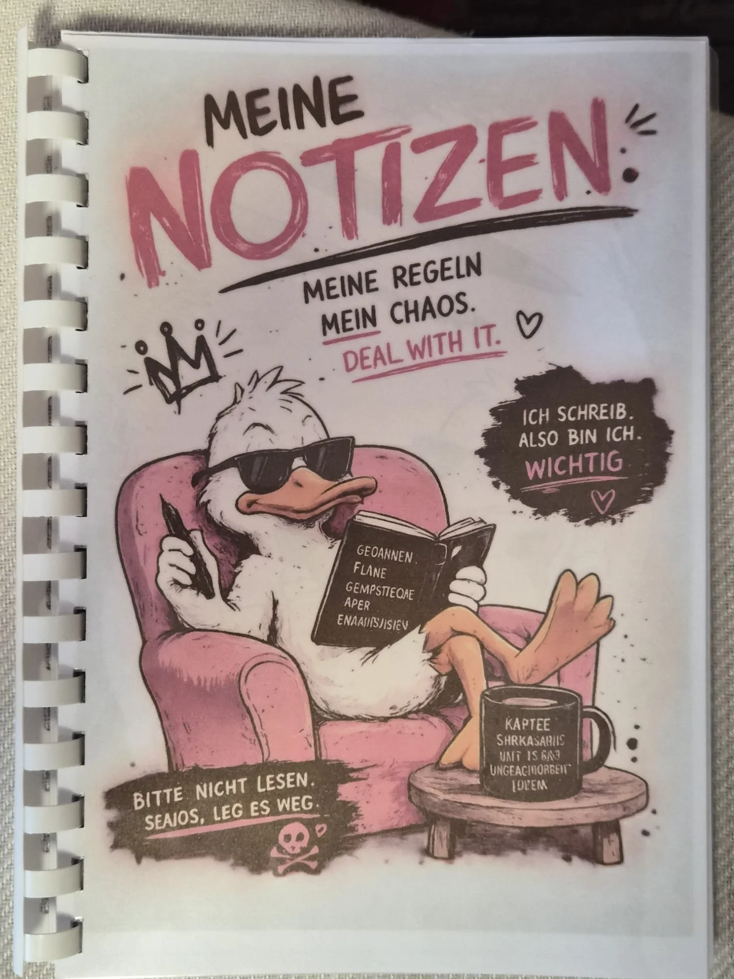 Notizbuch/Block