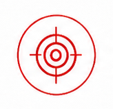 Critical Project Recovery icon: red target and crosshairs