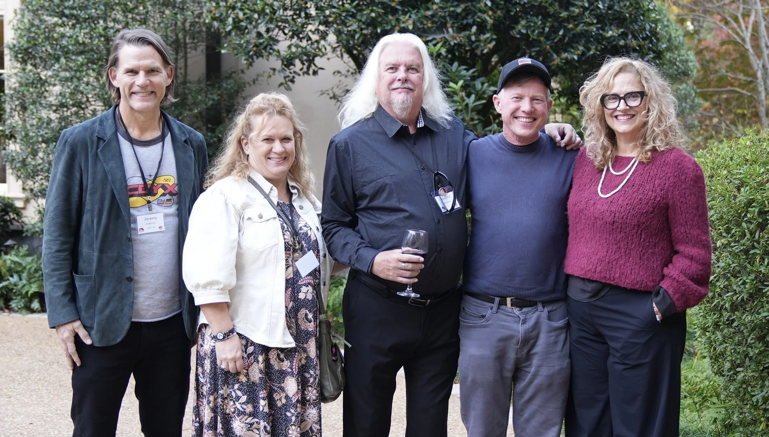 Jeremy Anderson, Amy Steingrubel MacKenzie, Max Finberg, Michelle Hayward, CBYX Alumni 1986-1987, The Experiment in International Living, 41st CBYX AA Reunion, Halle Foundation, Halle House
