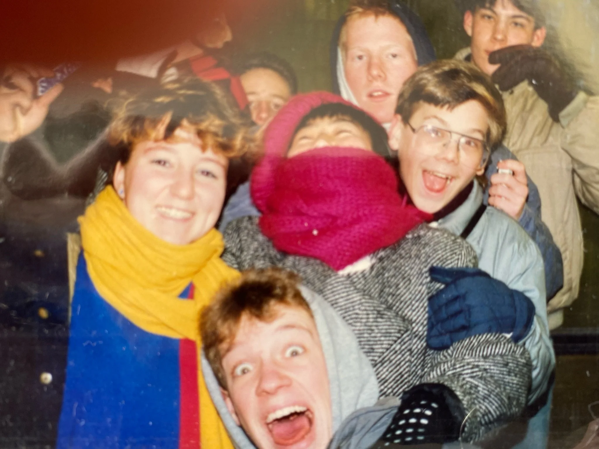 Berlin UBahn, 1987, CBYX, Congress-Bundestag Youth Exchange, The Experiment in International Living, Kristen Halverson