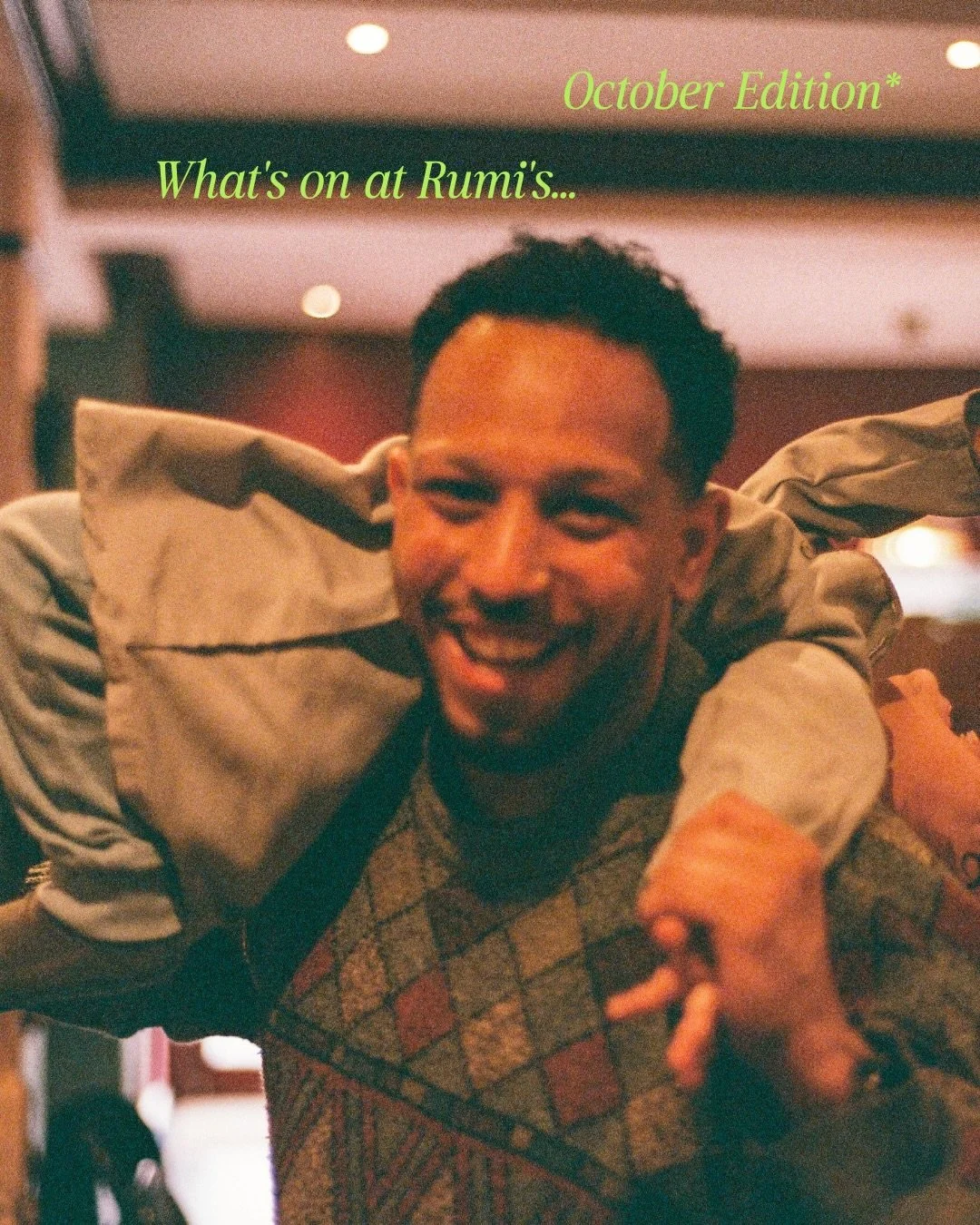 October at Rumi&rsquo;s Cave:

Whether you&rsquo;re the poet, the maker, the seeker, the reader, or the parent with little ones in tow, there&rsquo;s a seat for you at the Cave this month. Come for the poetry, stay for the conversation, and leave wit