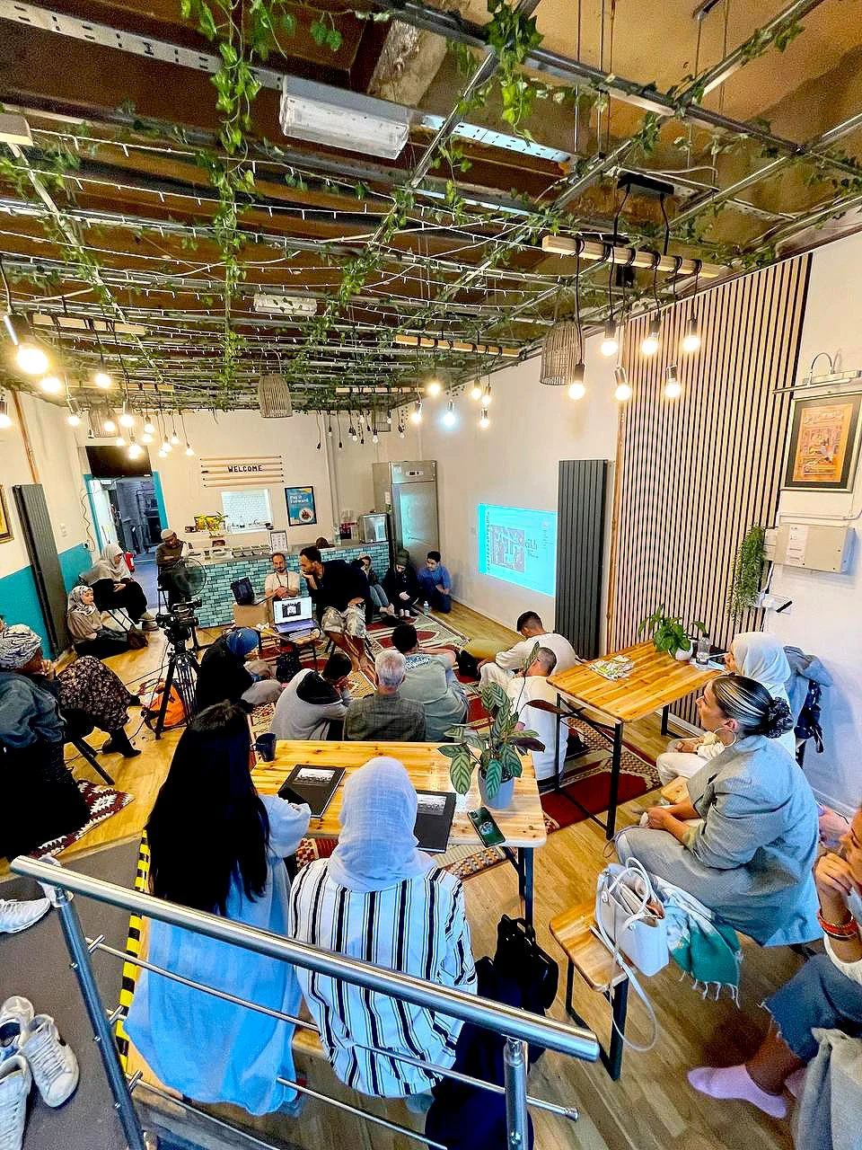 Rumi's Kitchen: Our community kitchen and learning space.