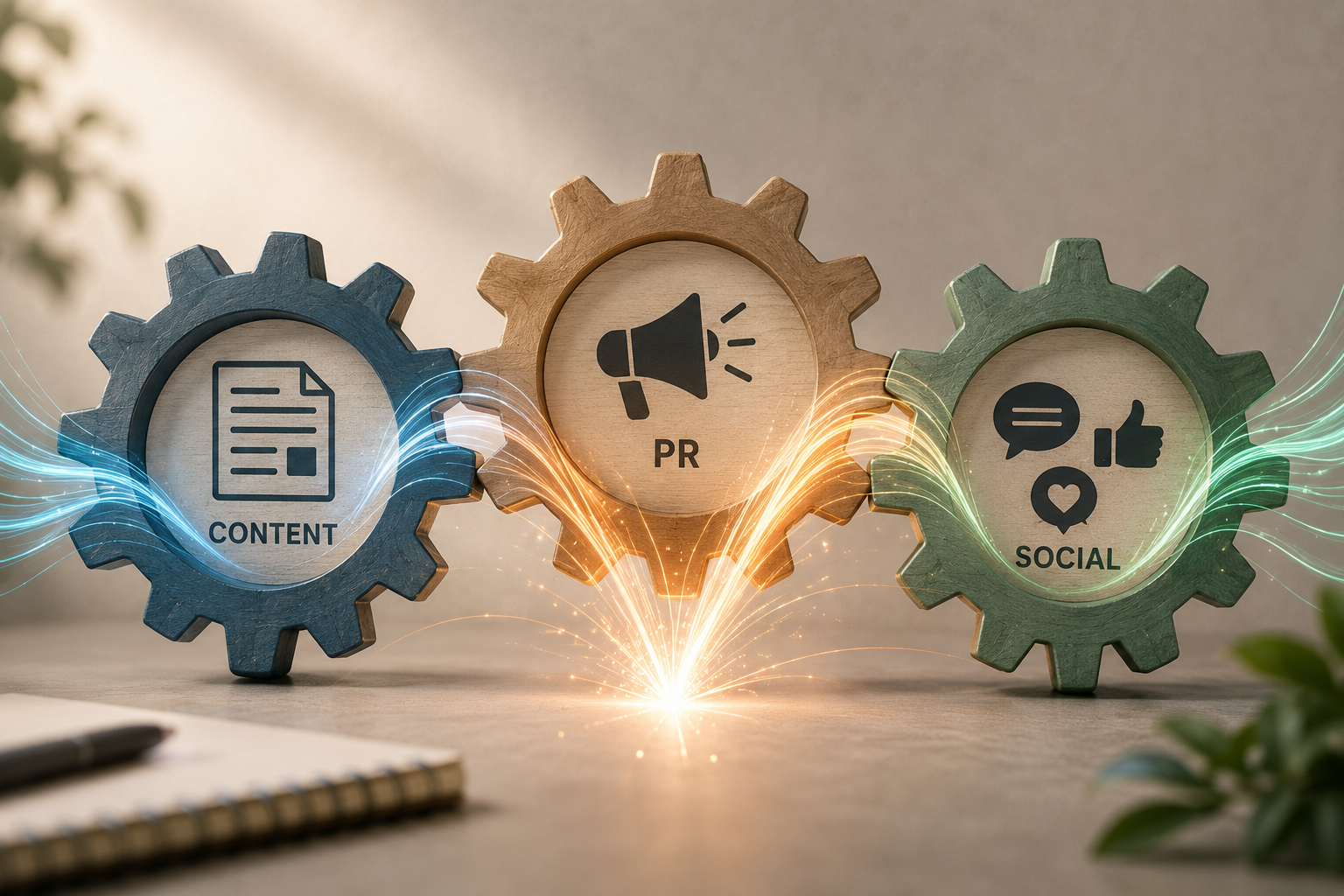 Why content, PR and social must work hand in hand to deliver the best commercial impact from organic marketing