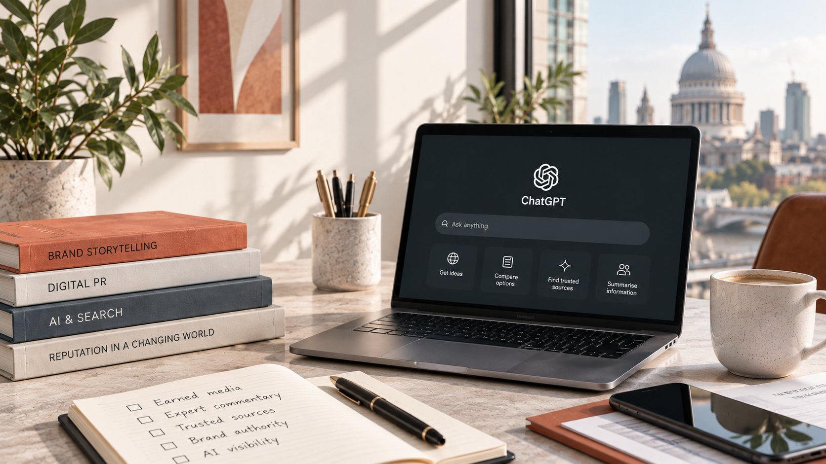 Digital PR strategy for getting brands mentioned by ChatGPT and improving AI search visibility