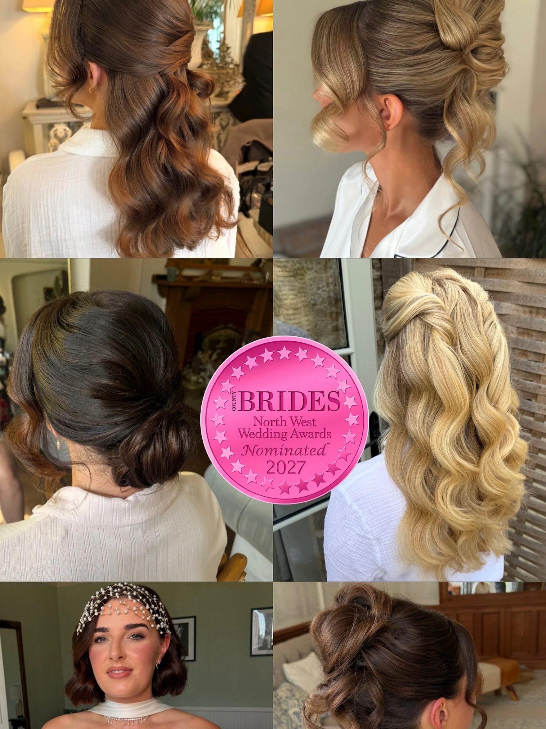Just a little Saturday night checking in on admin emails and I didn&rsquo;t think for one second I&rsquo;d be nominated for the North West wedding awards 2027 🥹💘. 

For years I&rsquo;ve been seeing other bridal stylists getting nominated and I can&