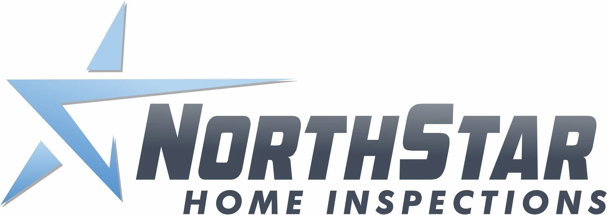 Northstar Home Inspections logo featuring a blue star with a house roof silhouette and the company name in bold gray text.