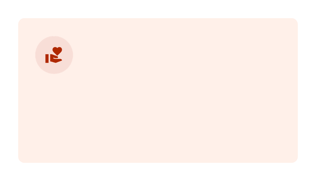 A social media post with a light pink background and a red heart tattoo icon in the top left corner.