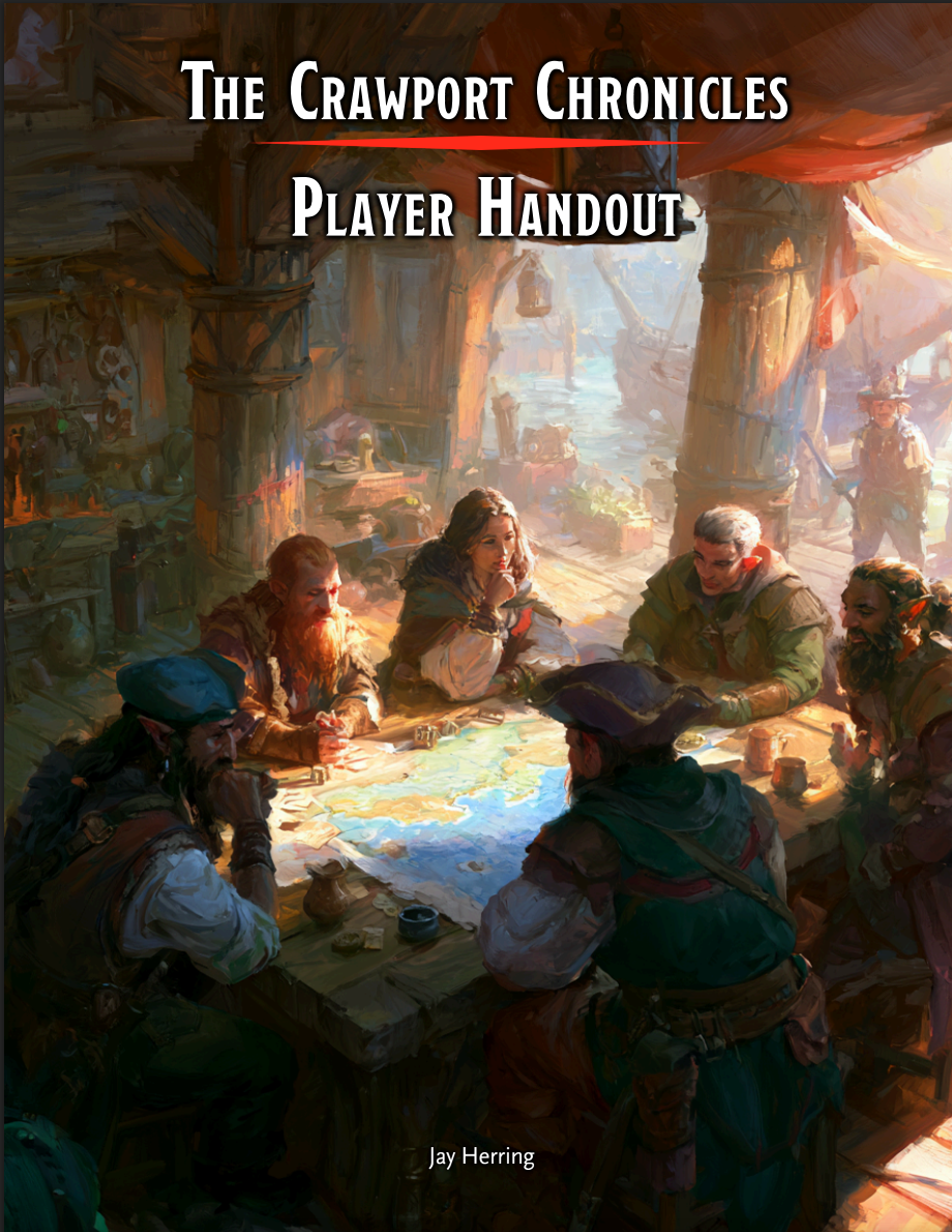Crawport Chronicles. Player Handout