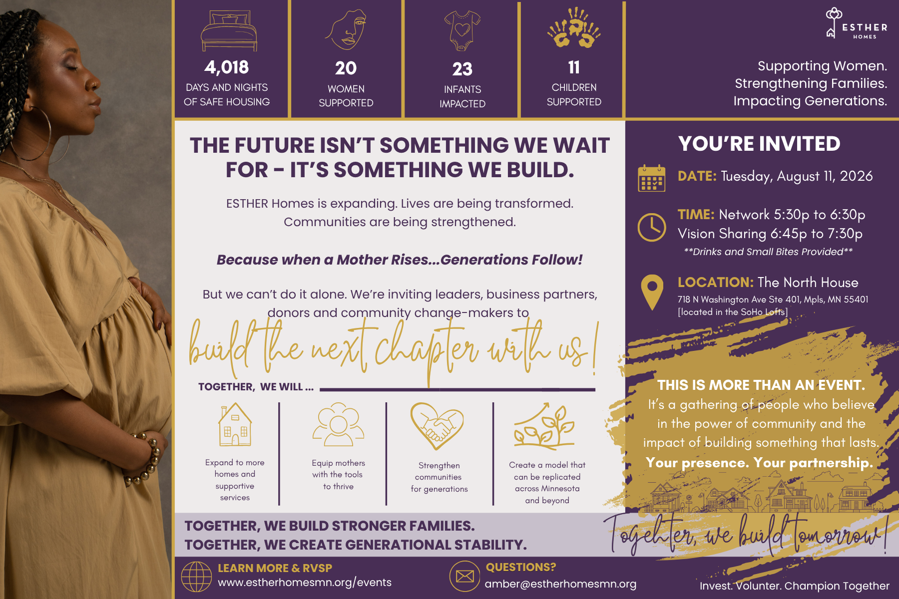 Building Tomorrow: an evening of vision and community 