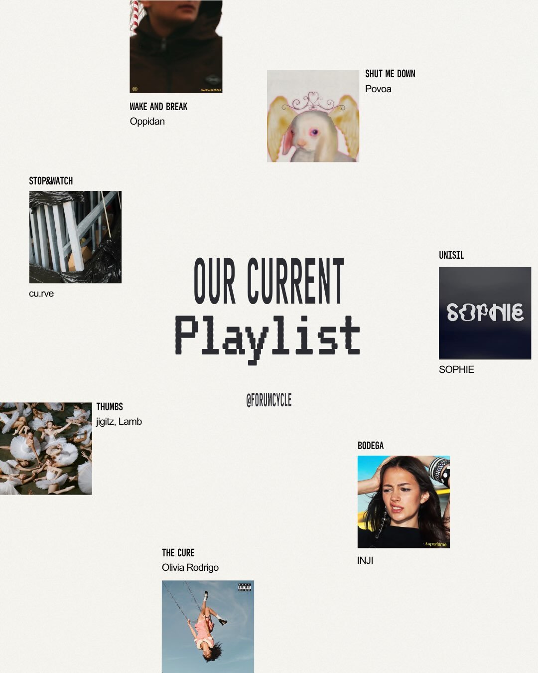 A little peek into the songs currently making their way into Forum playlists 🎧

#forumcycle #indoorcycling #grandrapidsmi