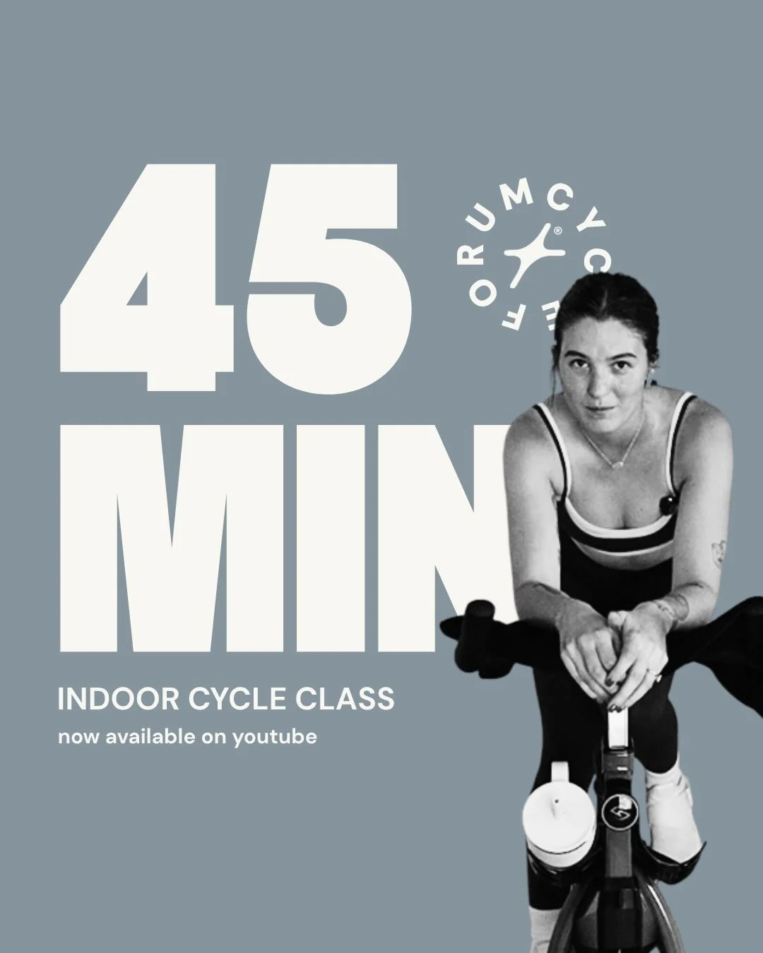 Our first virtual ride is LIVE on our Youtube ⭐️

Grab your water and towel and get ready to clip in for 45 minutes of rhythm-based movement on the bike.

The playlist is spicy and so much fun; and as always available on both Apple Music and Spotify.