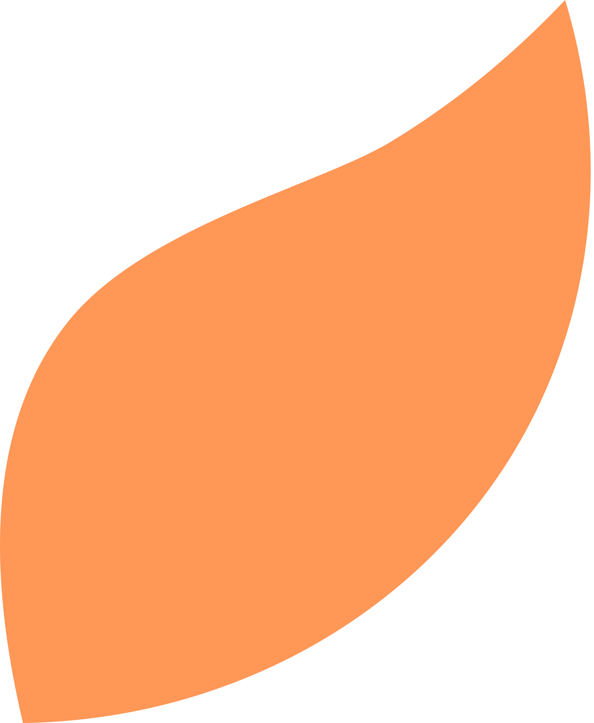 An orange leaf graphic.