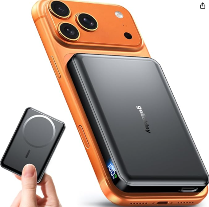 Phone magnetic charger save money frugal extend life of phone
