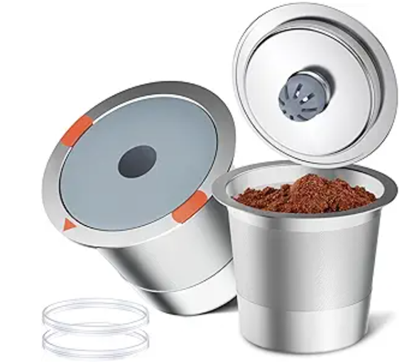 Reusable coffee pods save money frugal