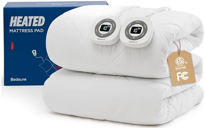 Mattress pad heater save money frugal