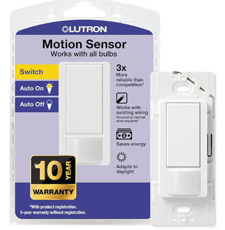 Motion sensor light switch save money frugal