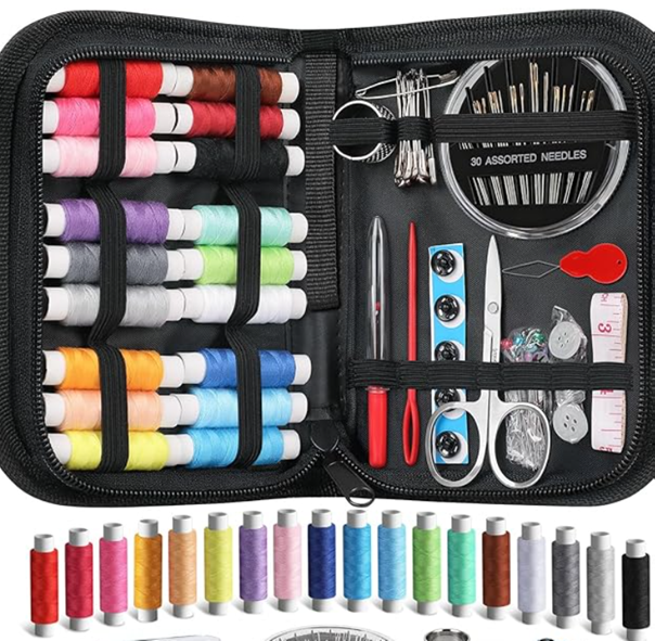 Sewing kit save money frugal