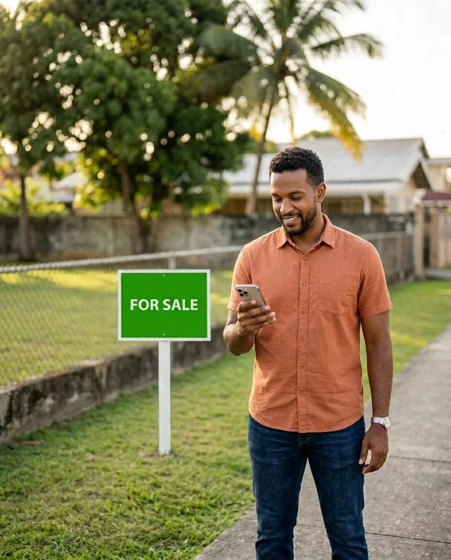 Man getting offers for his land that is for sale