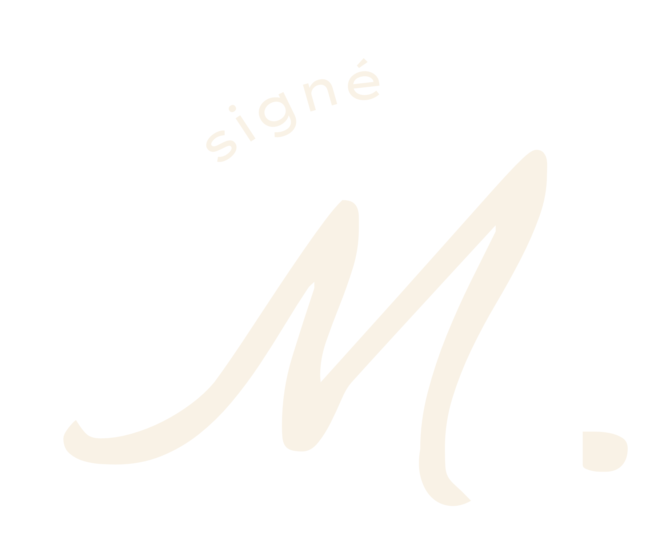 Logo manuscrit Signé Madame, agence communication, stratégie et identité visuelle, Suisse Romande