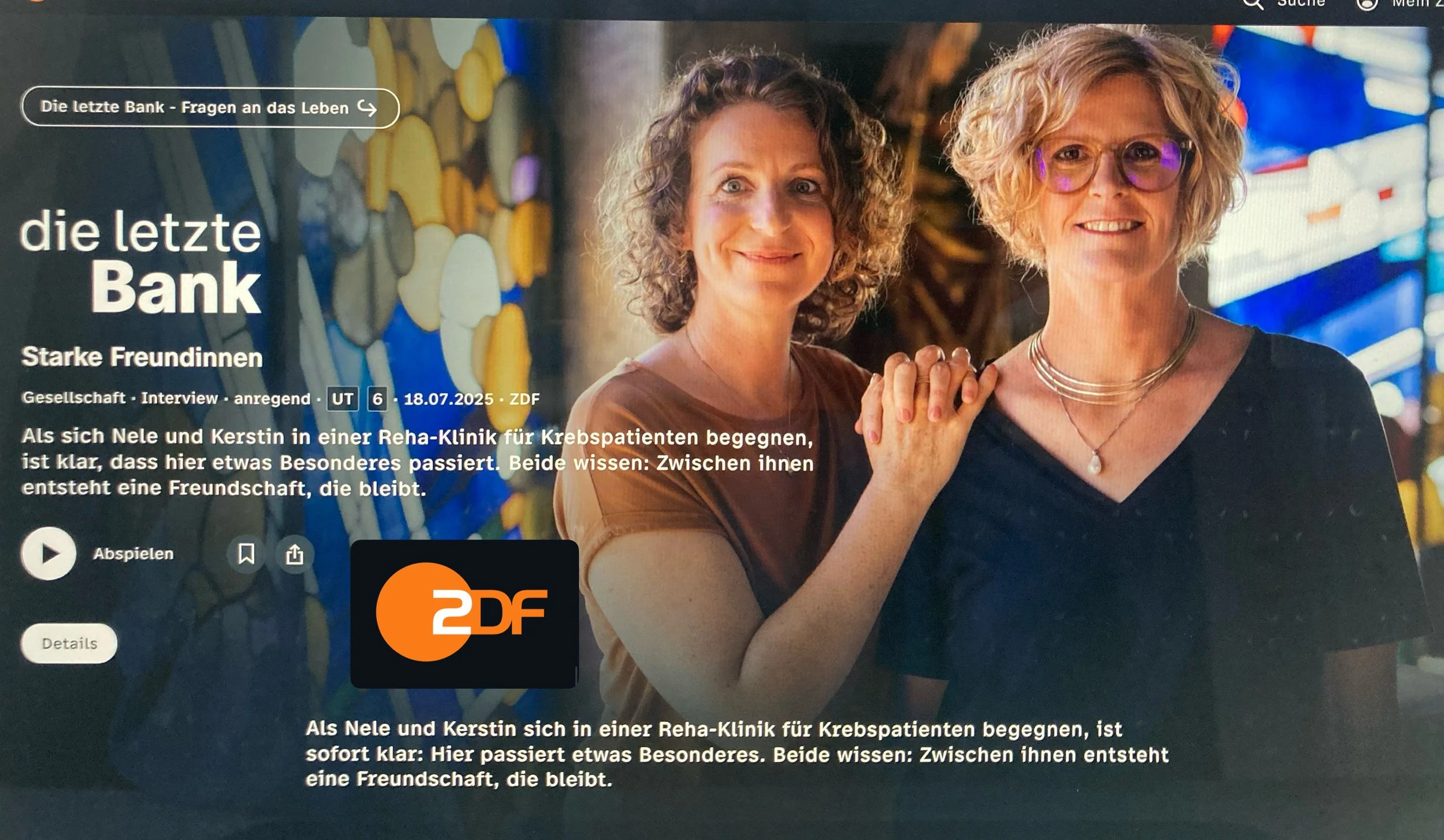 Kein Amen im ZDF?