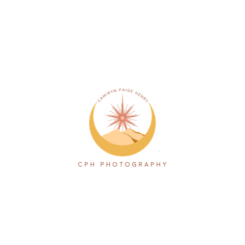 Logo featuring a crescent moon with a hand holding a starburst light, and the text 'C.P.H. Photography'.