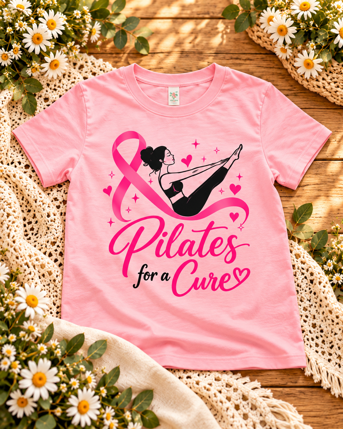 Pilates for a Cure Awareness T-Shirt