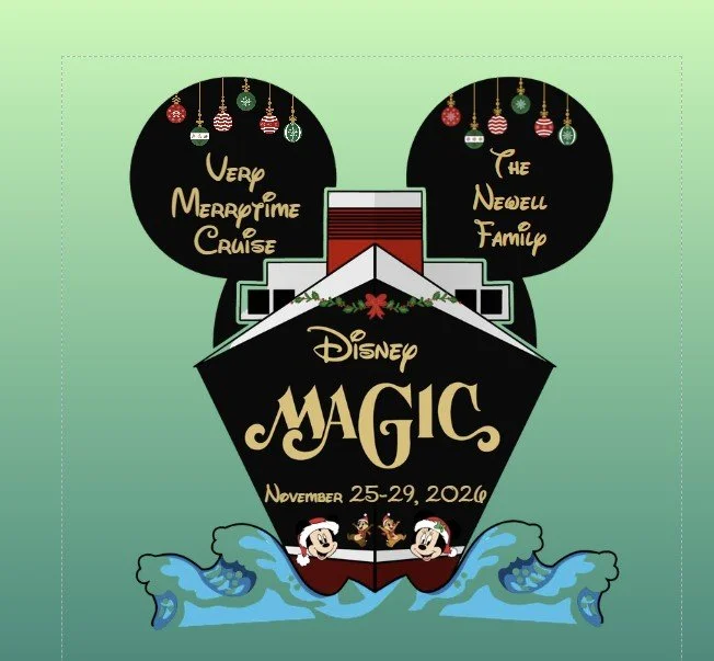Disney Cruise Magnet-Ship