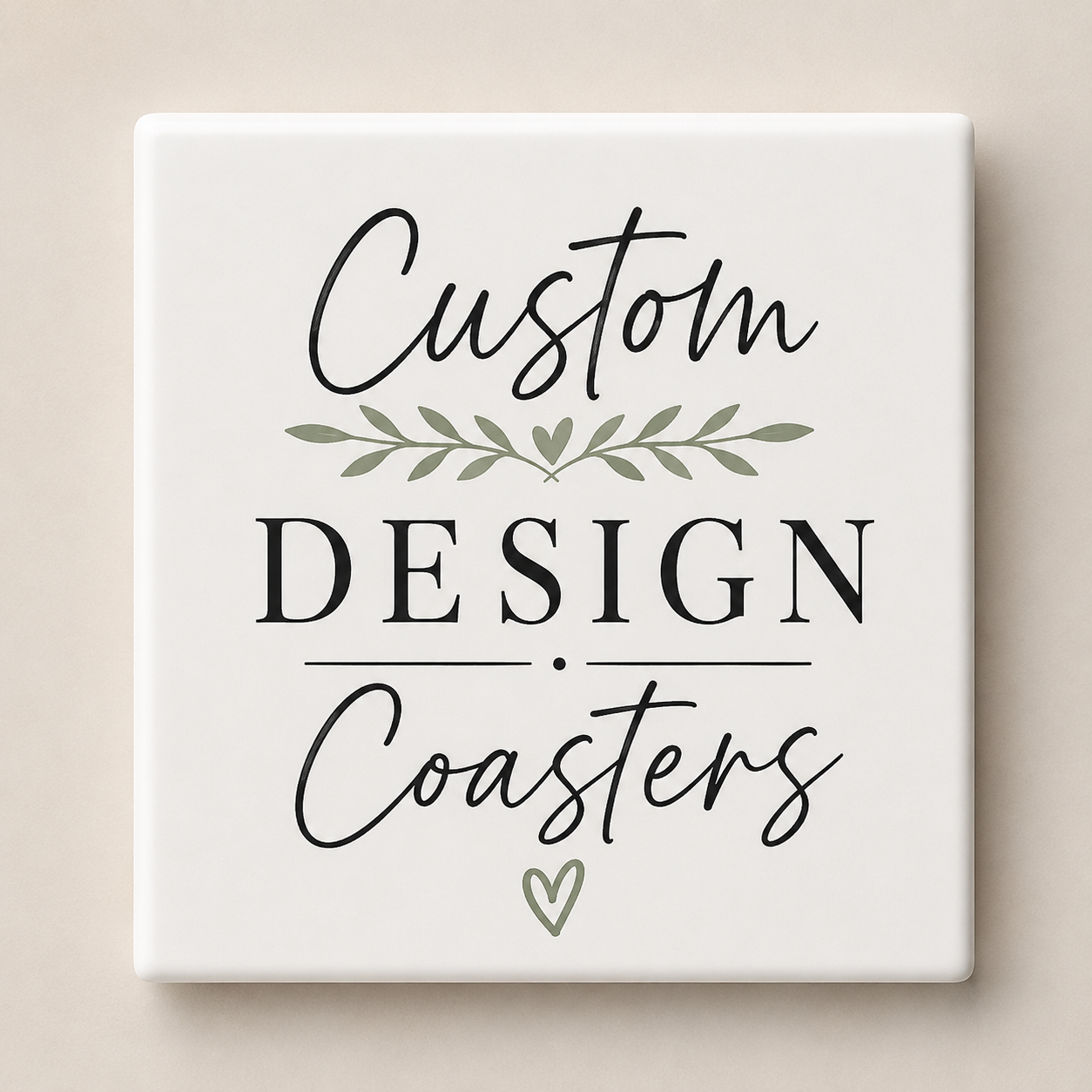 Custom Design Coasters