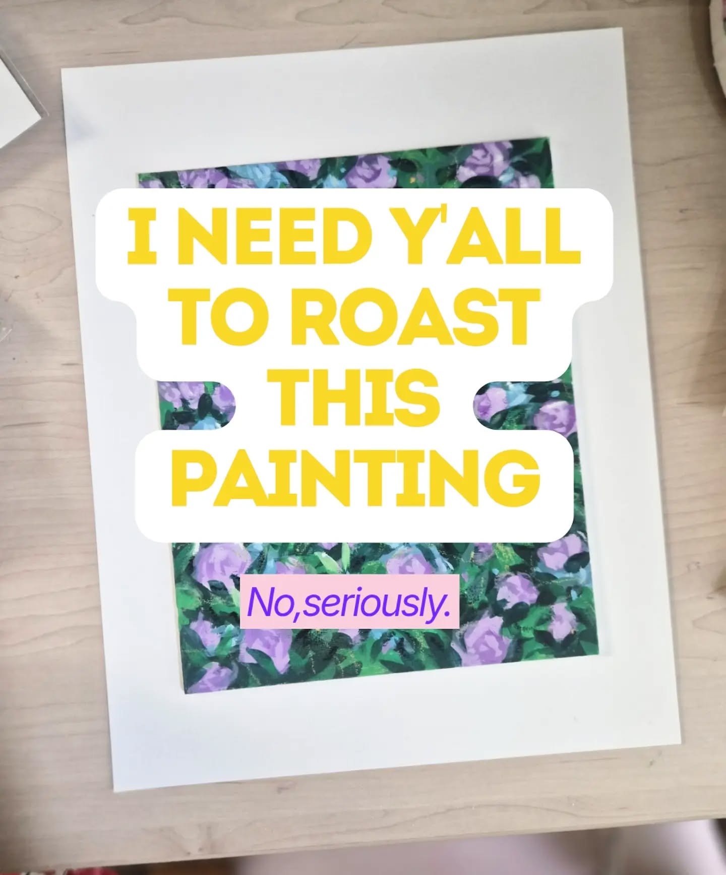 I started painting again after EIGHT YEARS. Help a girl out!

#oilpasteldrawing❣️ #gouachepractice #gouachepainting🎨 #roastmyart #critique