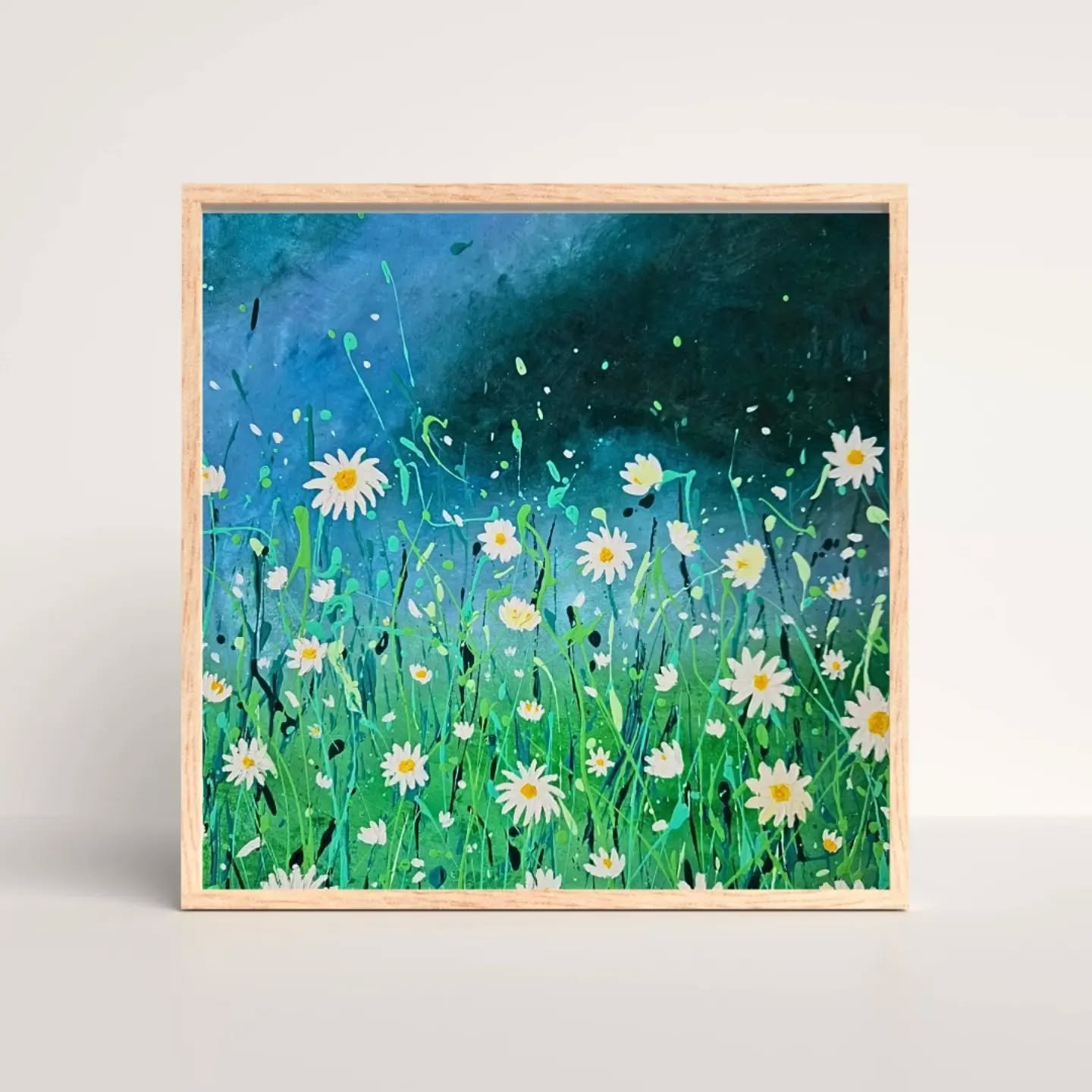 Storm of Daisy's | 12x16 | Gouche

Playing with new techniques i've never used! 
I feel like it's so easy to get stuck working with the same materials and techniques when something has success, but what happened to having fun? 
Making art and seeing 