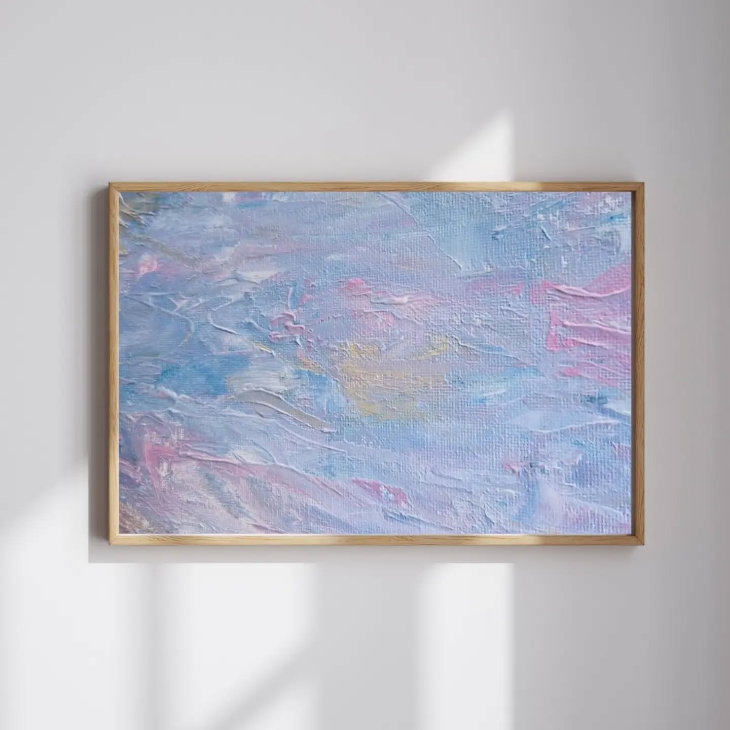 Mocked up two of my small abstract paintings and now i'm seriously tempted to try to re-make them larger. 😍

#abstractartwork #abstractimpressionism #artistoninstagram #sunrisepaintings #abstractsky