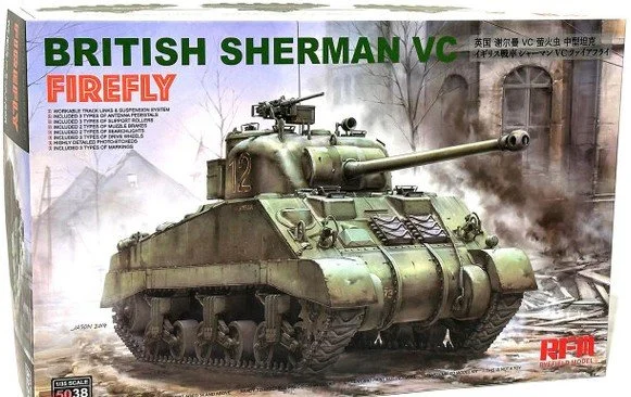 1/35 Ryefield Model British Sherman VC Firefly