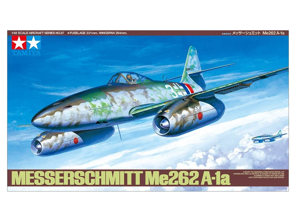 1/48 SCALE MESSERSCHMITT ME 262 A-1A