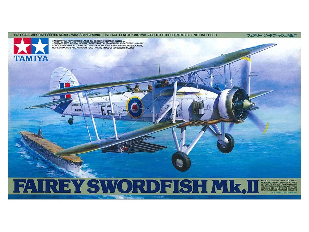 1/48 Tamiya FAIREY SWORDFISH MK.II