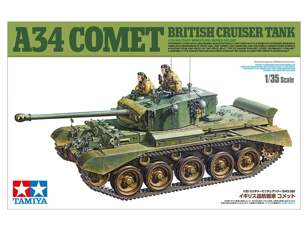1/35 Tamiya BRITISH CRUISER TANK A34 COMET