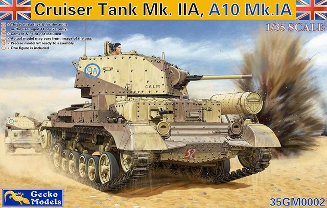 1/35 Gecko Models Cruiser Tank Mk. IIA A10 Mk. IA