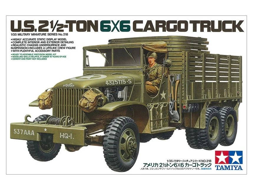 1/35 Tamiya US 2.5 Ton 6X6 Cargo Truck