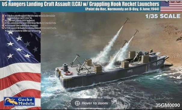 1/35 Gecko Models US Rangers Landing Craft Assault (LCA)