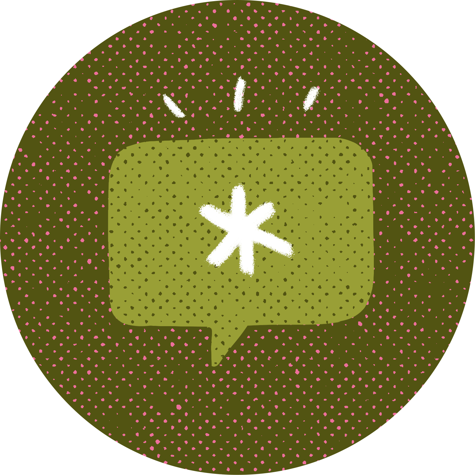 Speech bubble icon