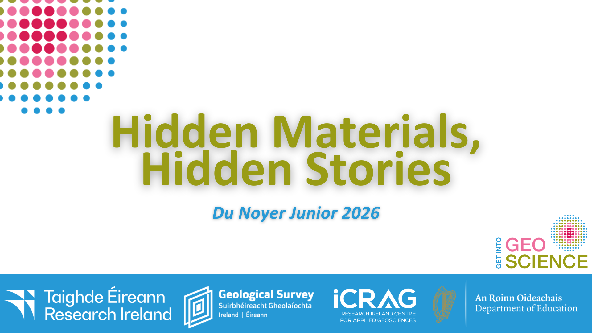 Hidden Materials: Hidden Stories (A lesson to support the Du Noyer Junior Competition)