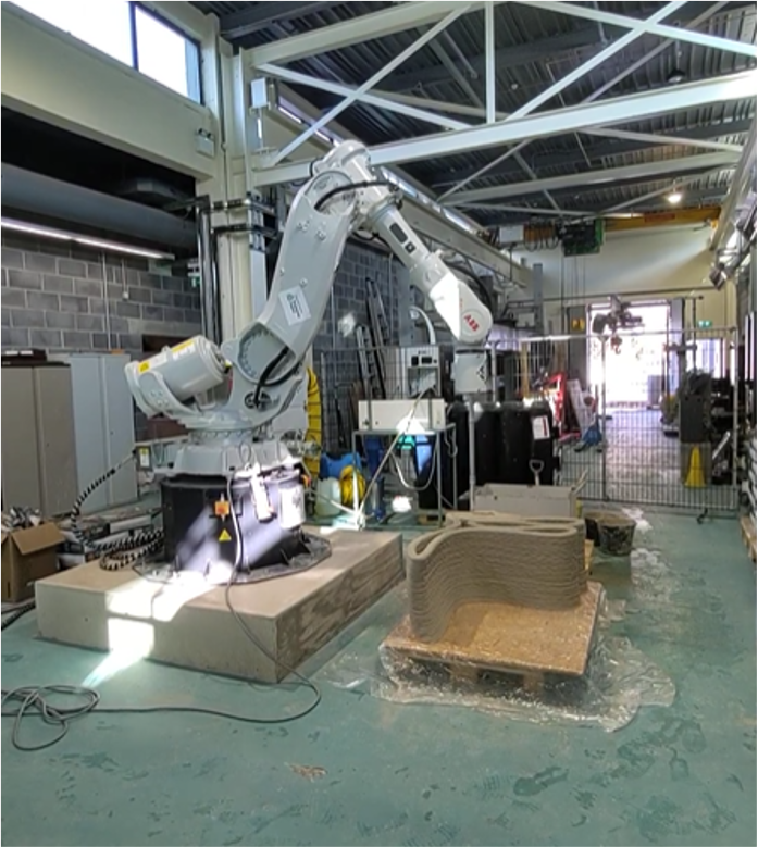 3D printer, printing concrete